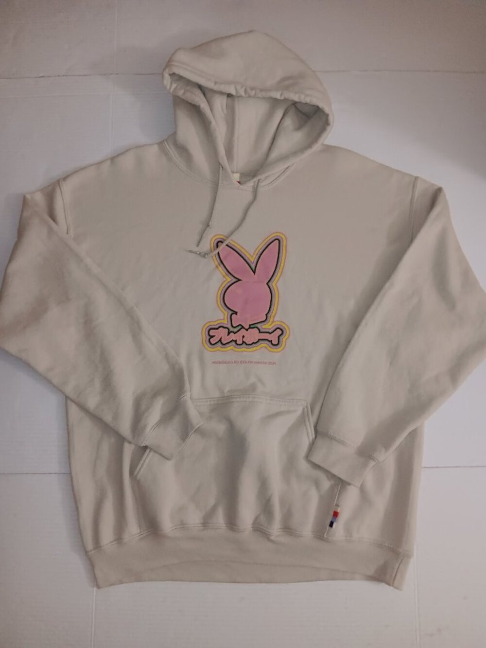 PLAYBOY COLOR BARS 2020 RETRO VIBE HOODED SWEATSHIRT